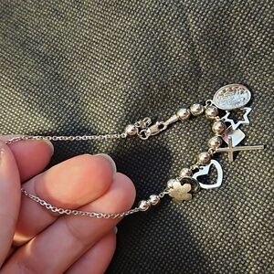 Silver Charm Bracelet NIB